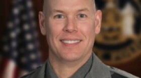 This is a head shot of Lt. Col. Jared Duffy in uniform. 