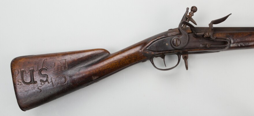 Charles Reynolds' musket