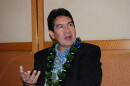 Economist Paul Brewbaker speaks about Hawaiʻi's economy in Honolulu on Wednesday, Feb. 3. 2016. 