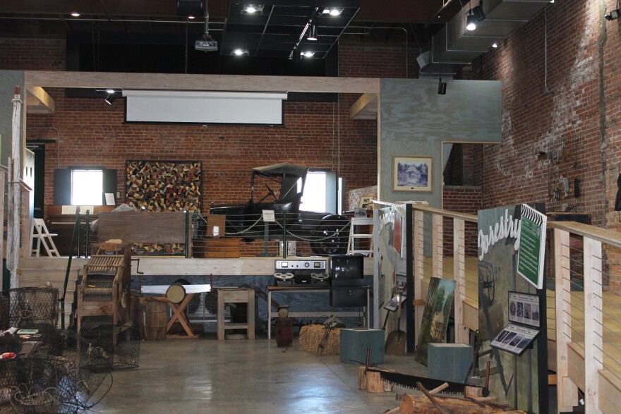 The Columbia Cultural Museum in Columbia, N.C., features items donated from the community.