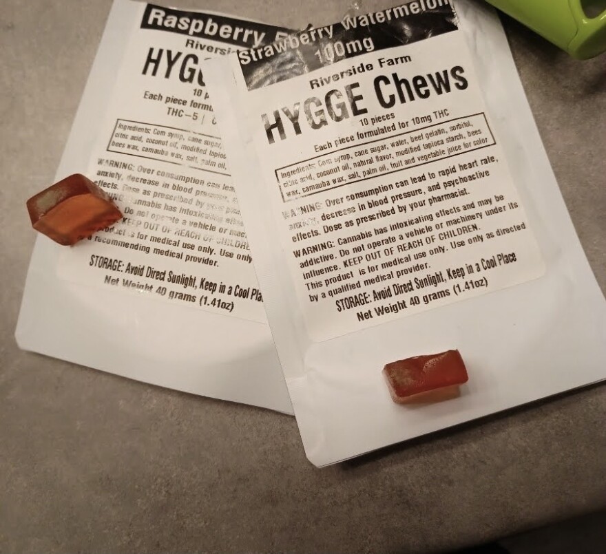 Emily Tucker returned several bags of edible gummies back in October 2020. She said she worries about how the industry is being regulated.