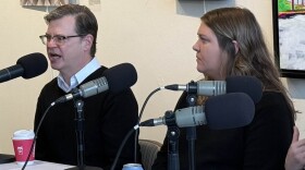 Todd Morgan, executive director of Preserve Chattanooga - with Cassie Cline, historic preservation planner for the City of Chattanooga.