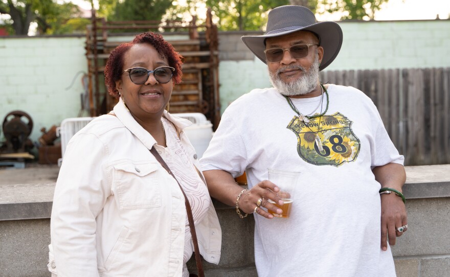 Attendees at IndieCraft on Friday, May 19, 2023 in Springfield, Ohio (Ruthie Herman for WYSO)