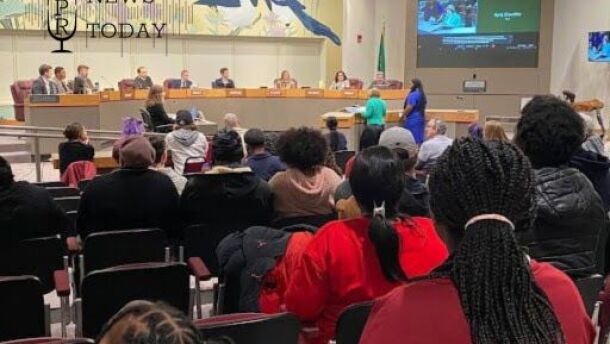 The Spokane community turns out to honor Haitian Independence Day on Jan. 6 at Spokane City Hall.