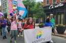 Marchers in the recent Springfield Pride Parade in Springfield, Ma.