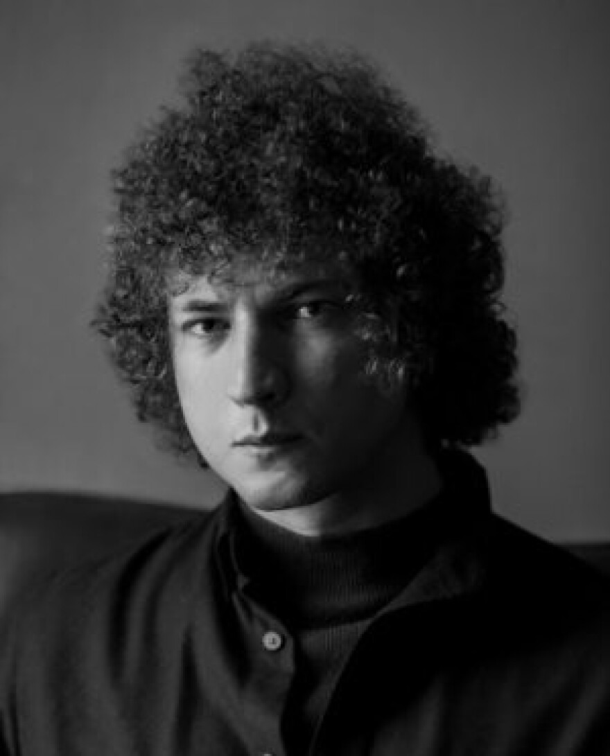 black and white photograph of Sam Sussman 