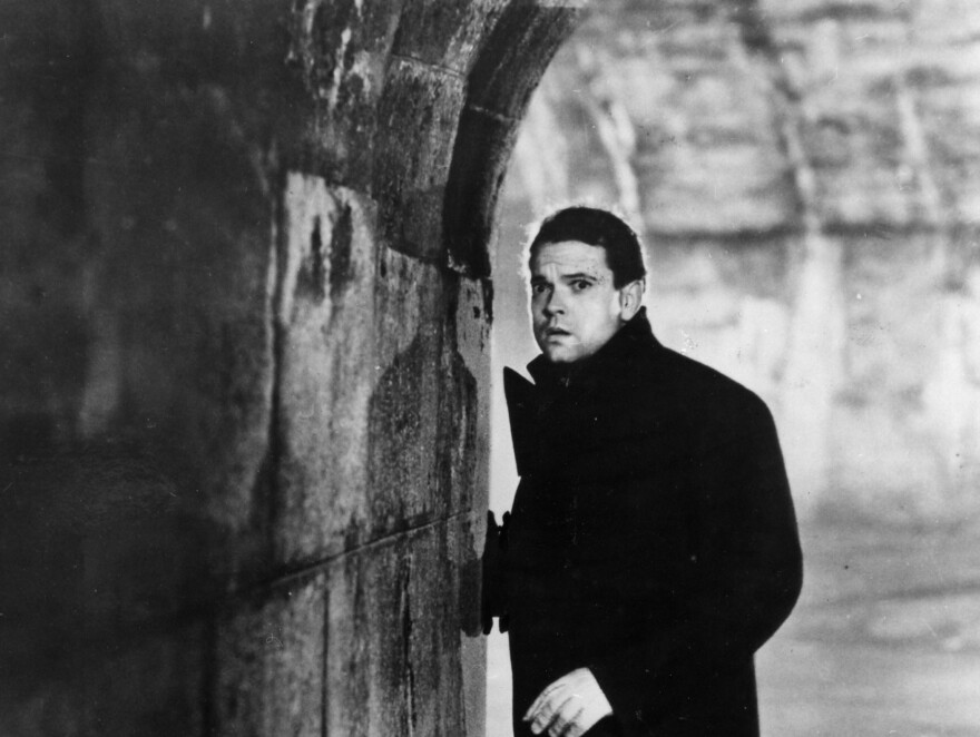 Orson Welles in <em>The Third Man</em>.