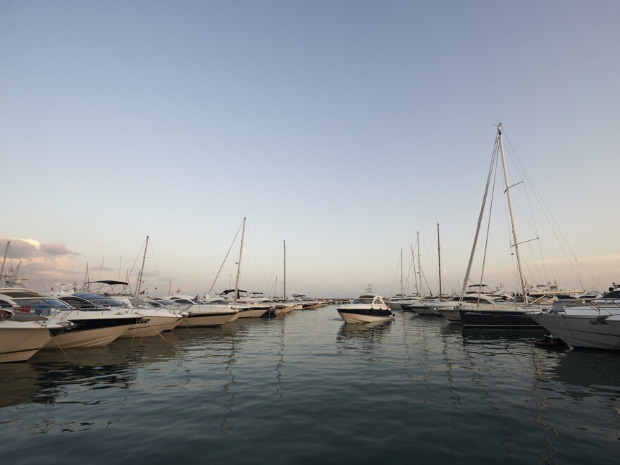 Spain's royals used to come to Mallorca's yacht dock "all the time," says a charter boat employee. "But now it's all about austerity. They don't want to flaunt their yachts paid for by big businessmen."