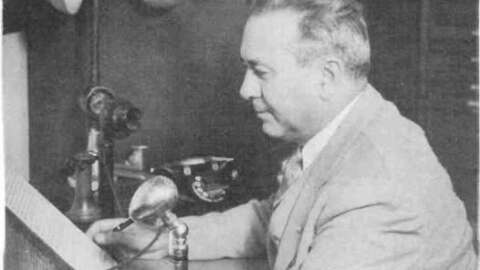 C.C. Williford, head weatherman at the Springfield Weather Bureau from 1935-1955 and weather broadcaster on KWTO.