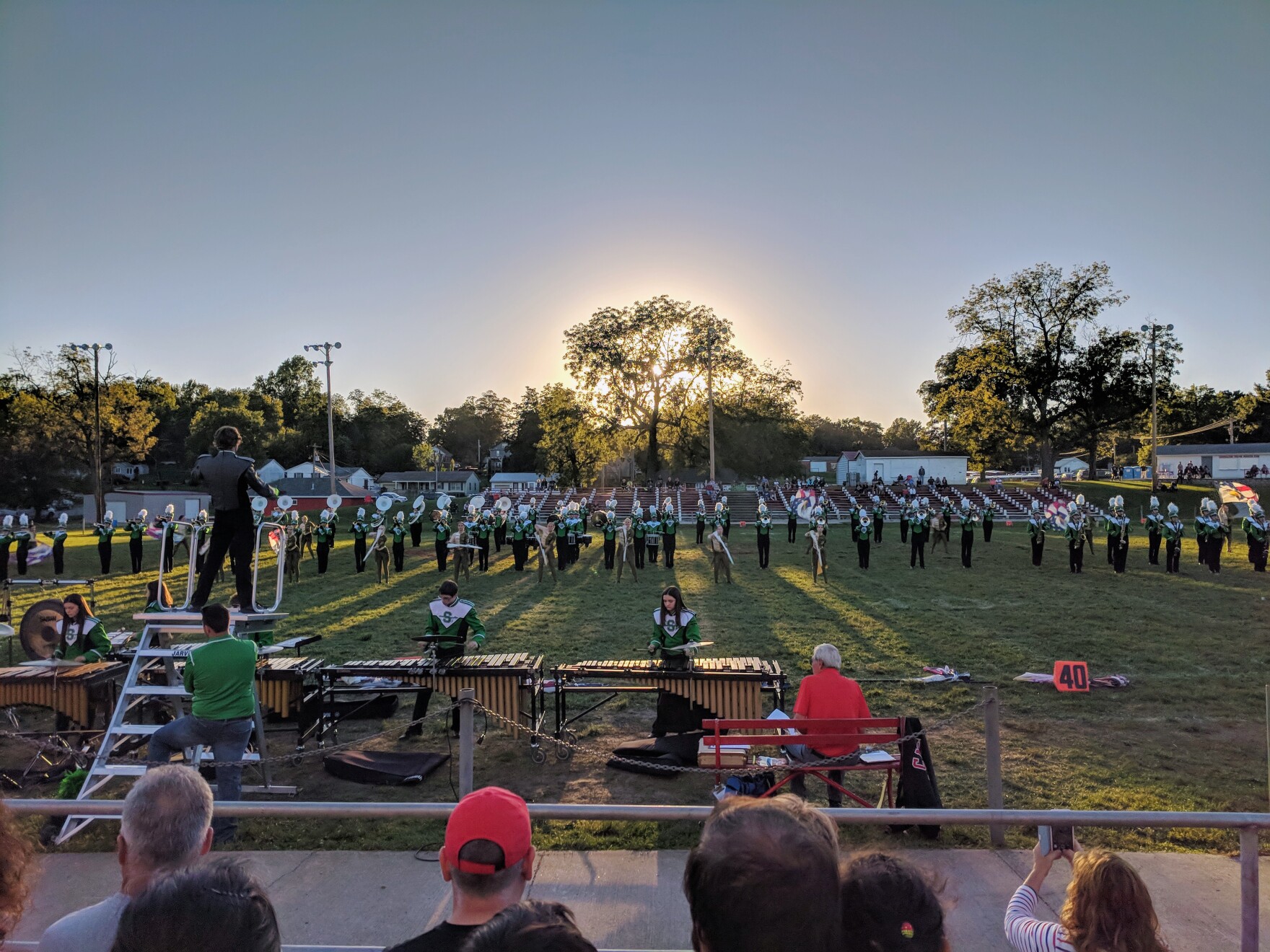 This Overland Park Woman's Marching Band Designs Stand Out On The Field