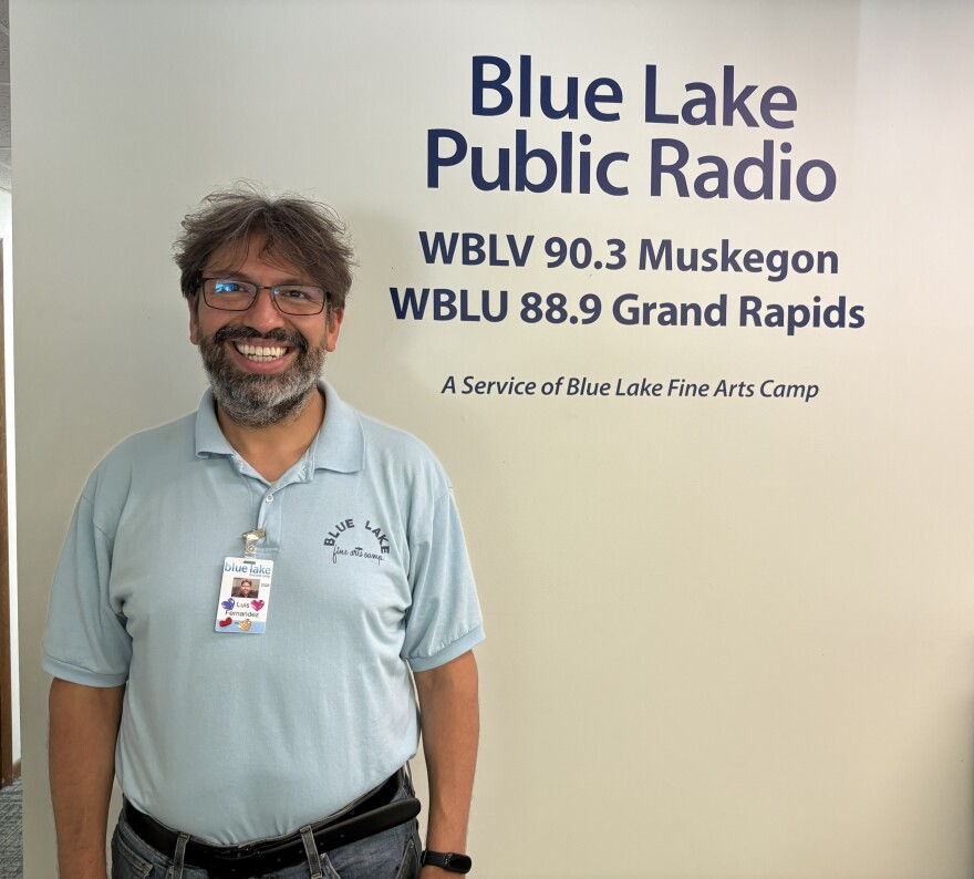 Luis Fernandez at Blue Lake