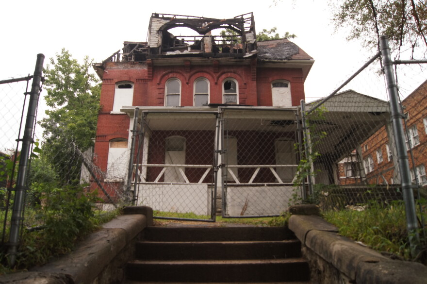 The old residence of Former Kansas City Mayor Jay Holcomb Neff, located at 526 Benton Boulevard, was placed on Kansas City’s Dangerous Buildings list in 2024.