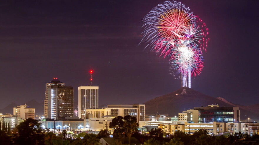 Tucson fireworks A Mountain hero