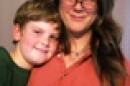 Zeke Martin (l) and Rachel Watts