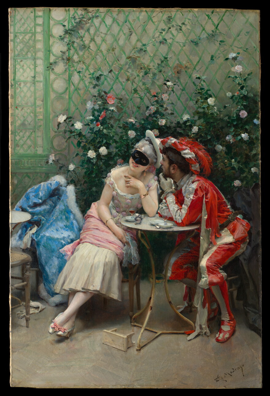 Masqueraders Raimundo de Madrazo y Garreta Spanish, 1875–78