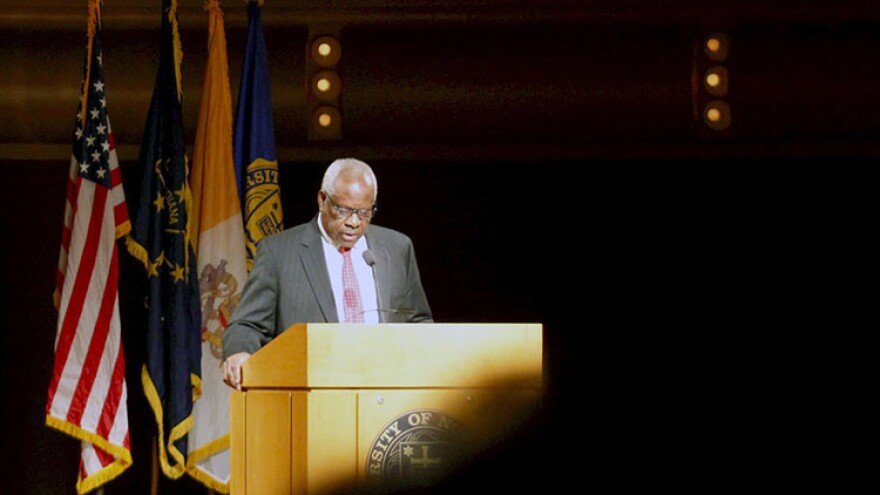 U.S. Supreme Court Justice Clarence Thomas delivered the 2021 Tocqueville Lecture at the University of Notre Dame on Thursday, Sept. 16.