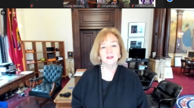  U.S. Rep. Cori Bush, St. Louis Mayor Lyda Krewson and St. Louis County Executive Sam Page hosted a joint Zoom press conference on Monday to discuss their plans for the latest round of federal relief money.