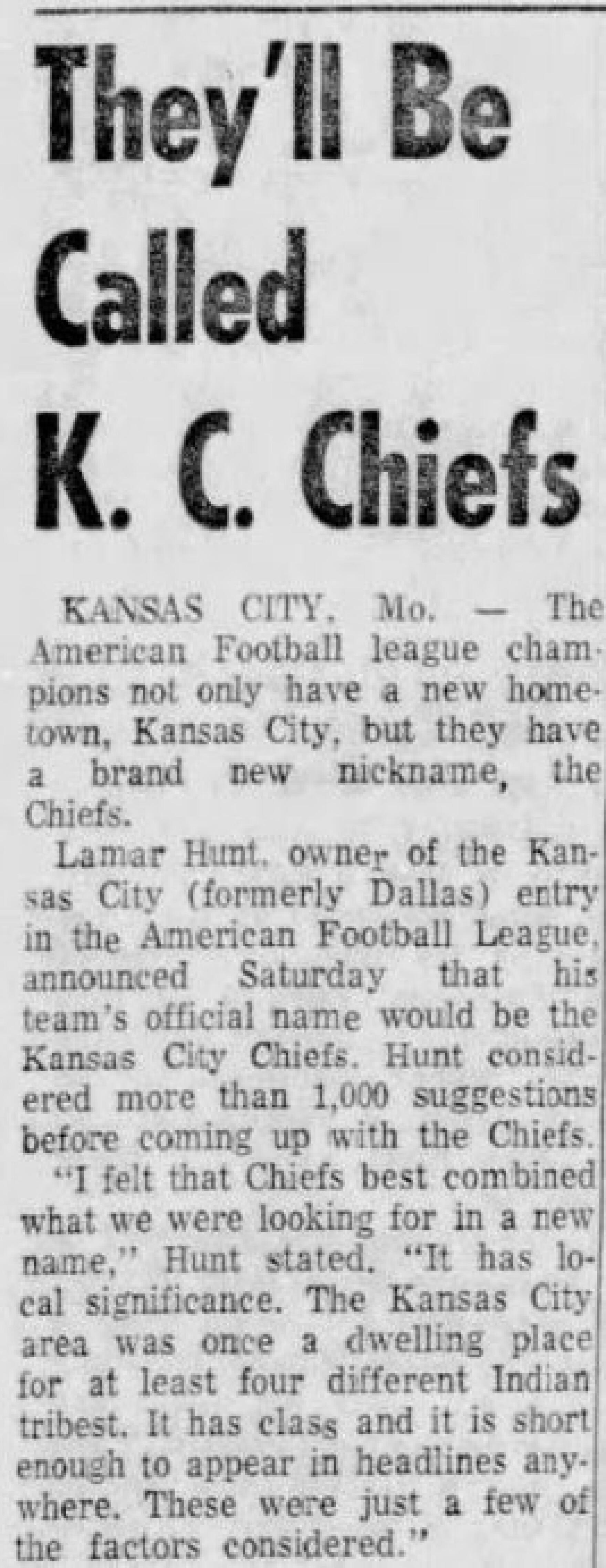 why-did-the-kansas-city-chiefs-choose-such-a-controversial-name