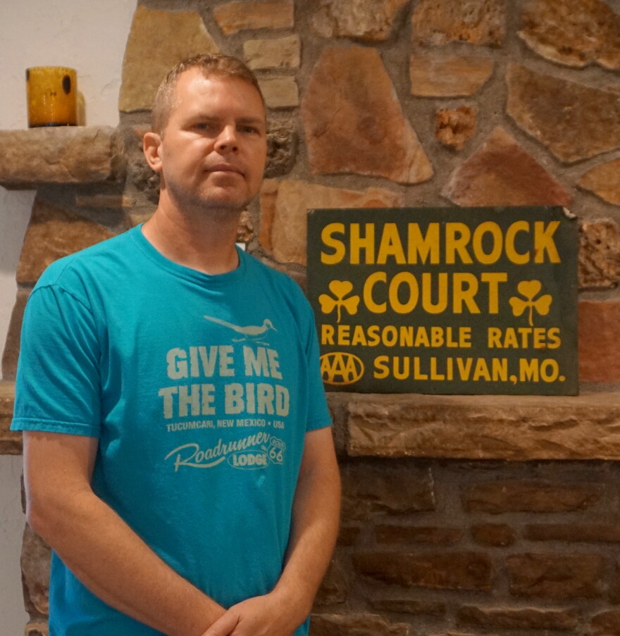 Rich Dinkela is the owner and operator of the Shamrock Court motel.