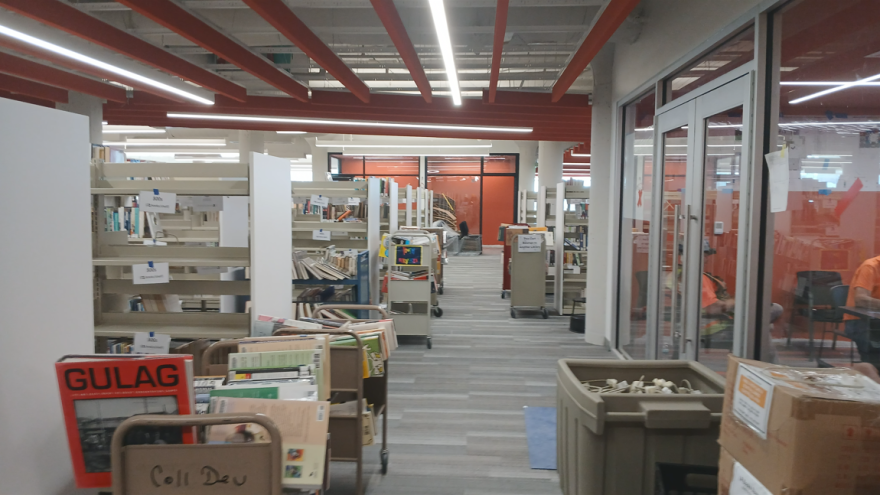 The nonfiction section begins loading up on books ahead of the September 20th deadline.