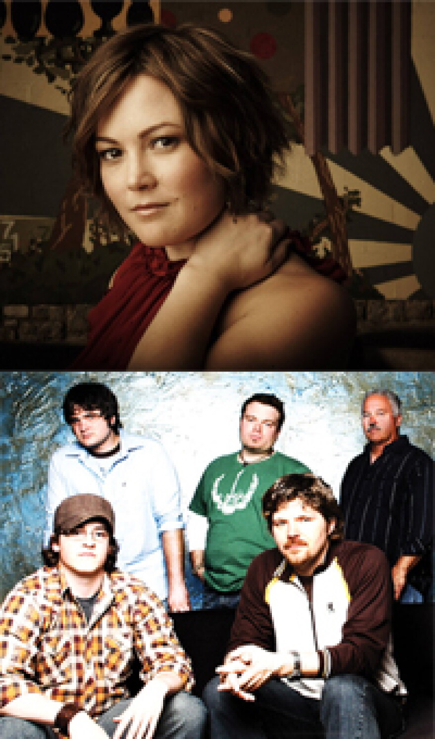 Sara Watkins and Cadillac Sky at two different venues in Western Kentucky, Friday, March 5