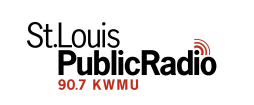 St. Louis Public Radio stacked logo, displayed from 2009 through 2014
