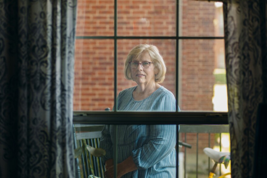 Luann Thibodeau recently celebrated her 40th anniversary with her husband, Jeff. They ate dinner from Olive Garden while she remained on the other side of his nursing room window. The Thibodeaus have not been in the same room since mid-March when visitors were banned from nursing homes to slow the spread of the coronavirus.