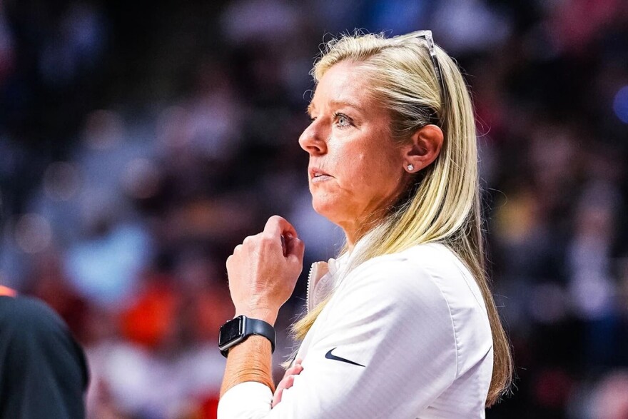 Christie Sides led the Indiana Fever for two seasons.