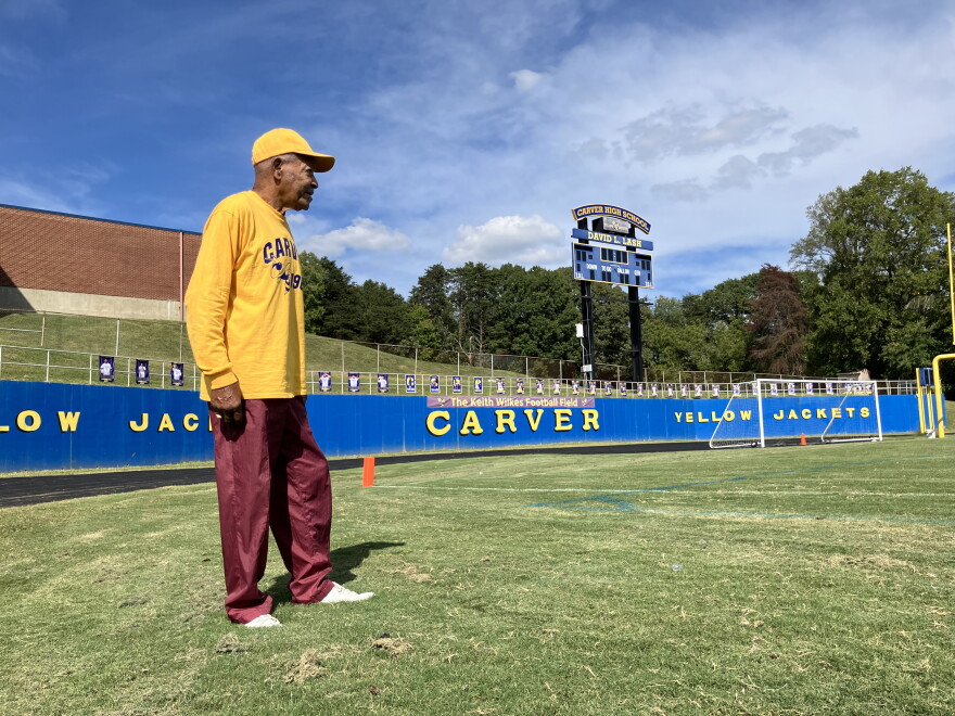 82-year-old Carver High alumnus Wilbert Rice is one of 14 siblings who attended the school.