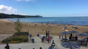 Edgewater Beach in Cleveland was the site of an Alliance For the Great 'Adopt-a-Beach' cleanup event over the weekend. Additional cleanups will take place through October.