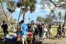 Lake Worth Food Not Bombs food share event in Bryant Park dated February 2024.