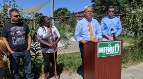 Jim Merritt says a proposal from the mayor to address food insecurity, particularly a program that funds a smartphone app that helps users find nearby food, is a “waste of money.”
