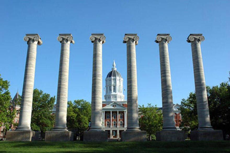 The campus of the University of Missouri's flagship campus in Columbia, Mo.