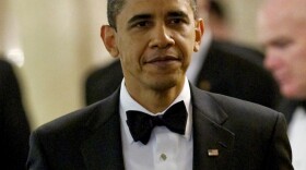 President Barack Obama poses before the Nobel Banquet in Oslo on December 10, 2009.