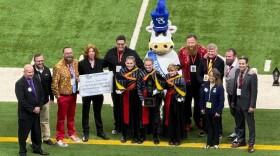 The Edgewood Marching Mustangs earned their third-straight Class C State Championship Saturday.