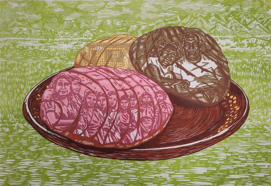 J. Leigh García's “En Monterrey/Icn Monterrey."