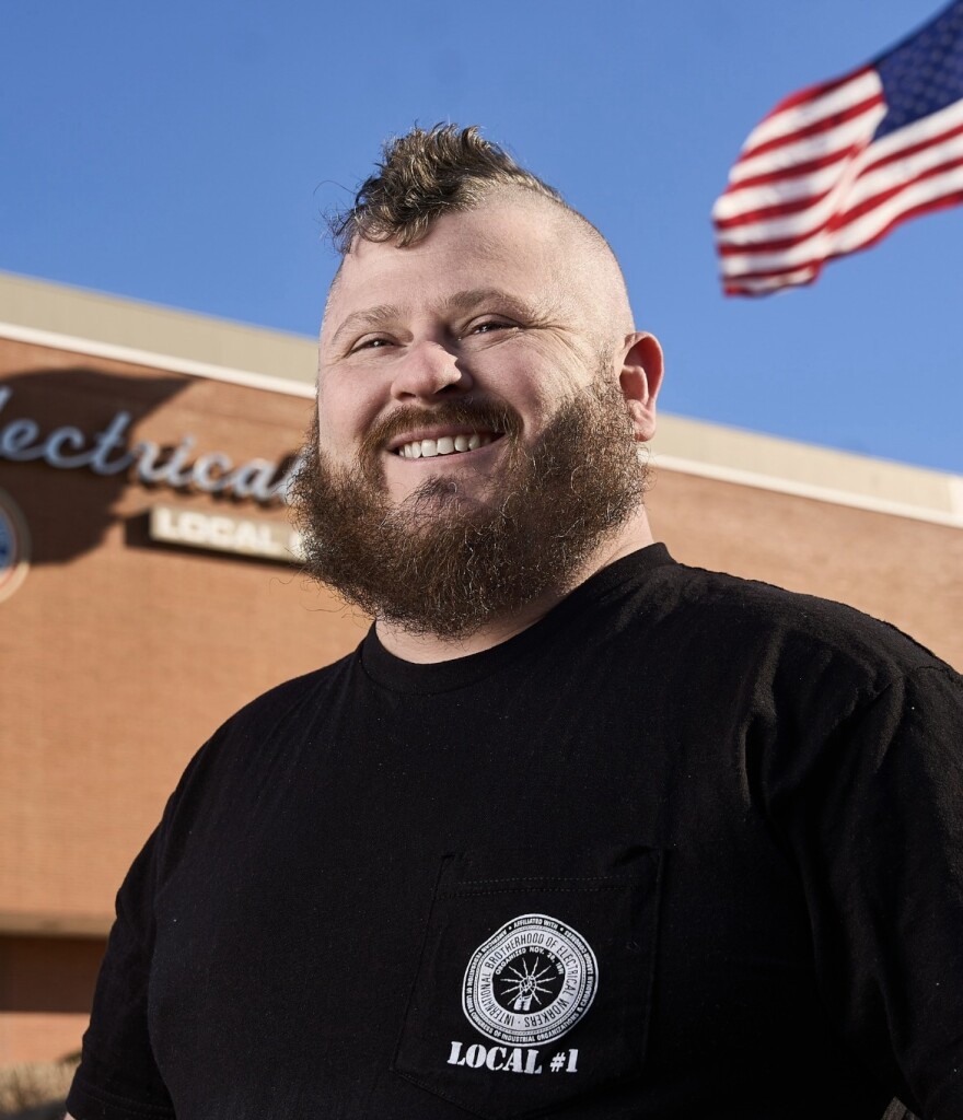 Democrat running for the House of Representatives, Chris Reichard.
