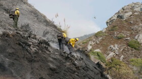 Fire crews working on the Big Sur Plaskett Fire are working in some area than haven't experienced fire in over half a century.