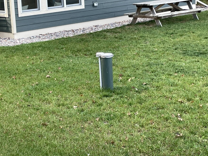 One of many private wells contaminated with PFAS in the Town of Peshtigo.