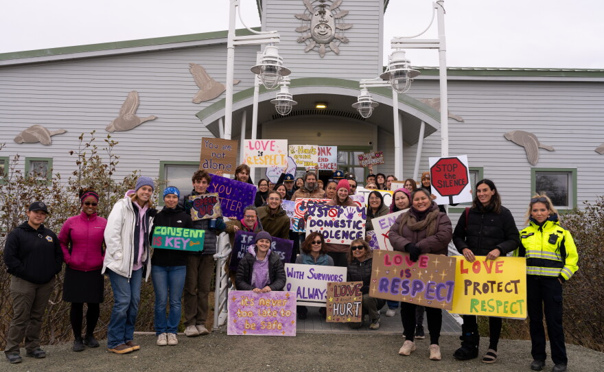 Tundra Women’s Coalition’s annual Peace Walk for Domestic Violence Awareness month took place on Oct. 5, 2026.