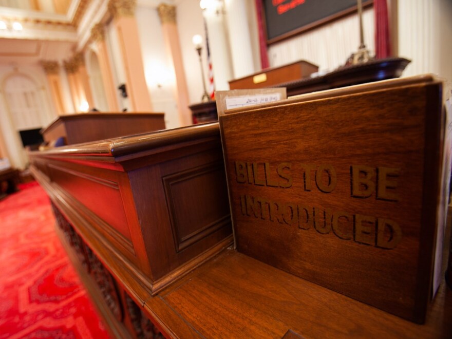 Calif. Capitol Senate chambers on Sept. 14, 2011.