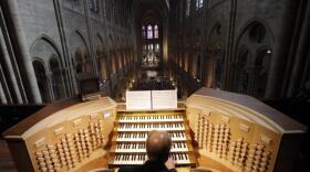 Philippe Lefebvre, 64, plays the organ in May 2013 at Notre Dame cathedral in Paris. Christophe Ena/Associated Press files