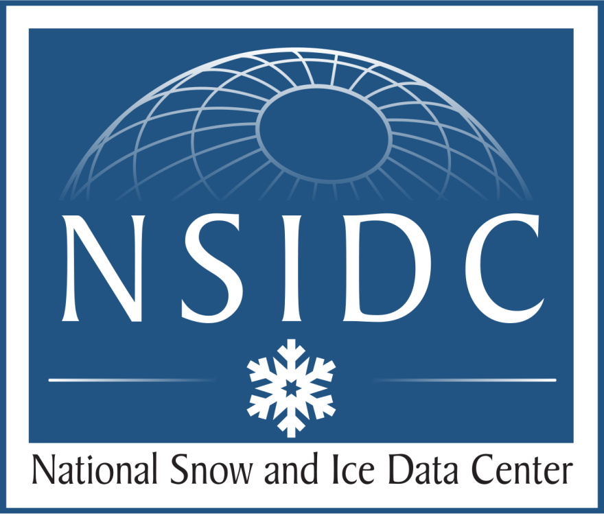 Logo for the National Snow and Ice Data Center