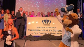 EVMS and Old Dominion University celebrate the merger of the two schools. 
