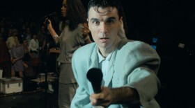 "I really enjoy writing the songs and performing and the other things that we do," David Byrne says of his work in Talking Heads.