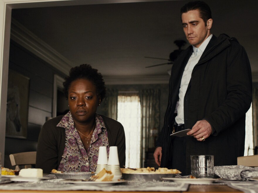 Viola Davis plays the mother of a second kidnap victim; Jake Gyllenhaal is the driven — and curiously idiosyncratic — detective on the case.