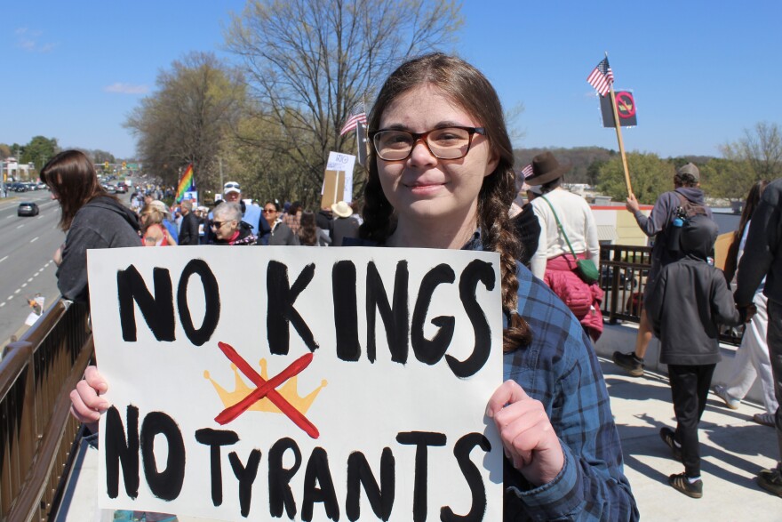 Mackenzie Whitley had been planning to pursue graduate school in astrophysics—but said recent cuts to research funding have changed that.