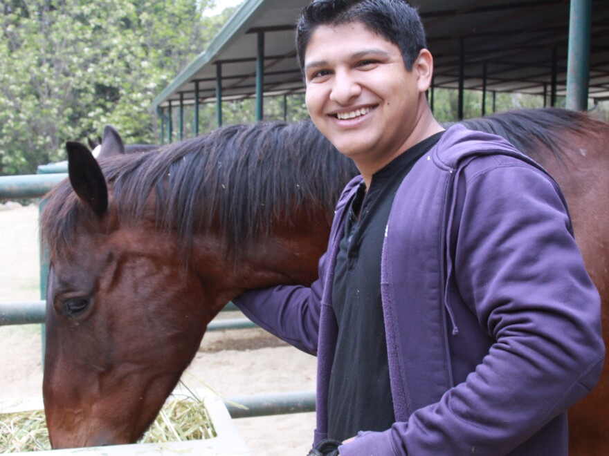 Frank Hernandez is a senior at The Thacher School. He'll be attending President Obama's alma mater, Occidental College, in the fall.