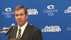 Roy Cooper in Charlotte August 9, 2017