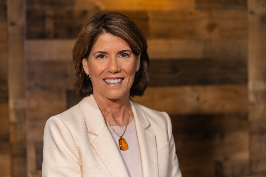 Helena Foulkes is projected to oust incumbent Gov. Dan McKee in the Democratic primary. Credit: Ocean State Media